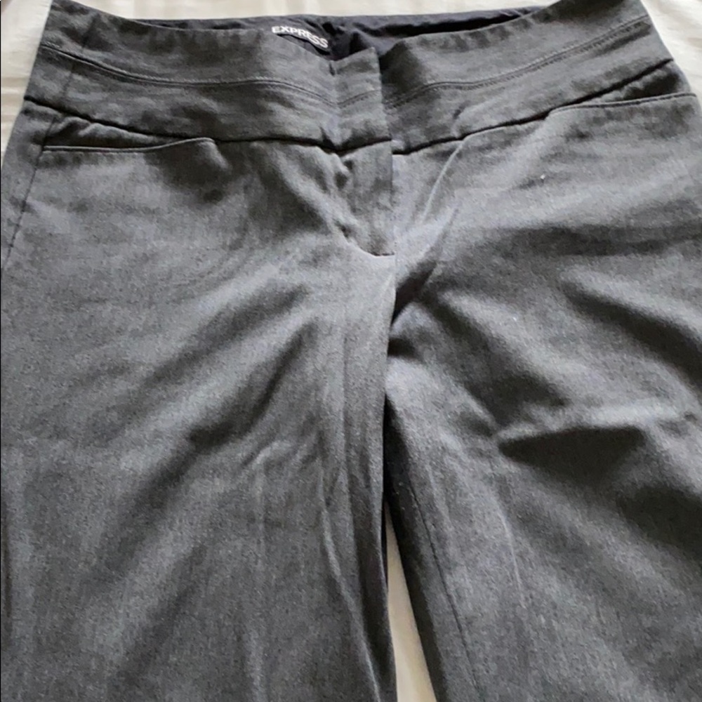 Wide leg pants w/ stretch